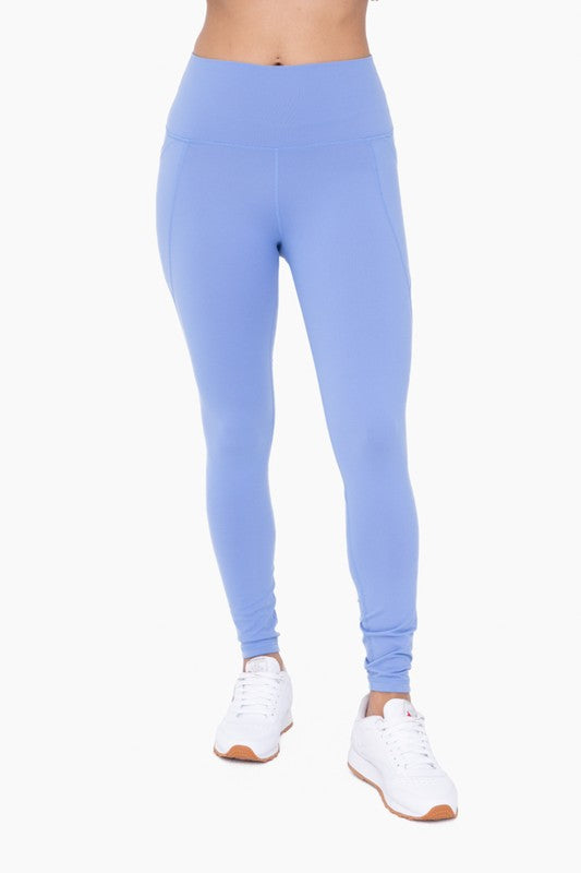 Tapered Band Essential Solid Highwaist Leggings | Available in 4 Colors